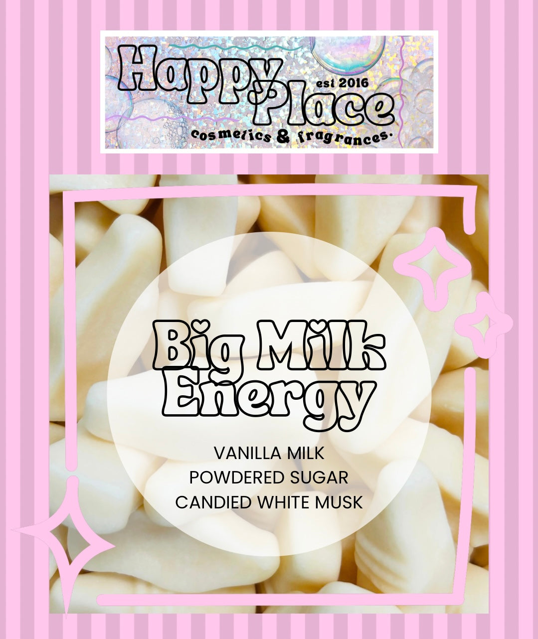 Big Milk Energy- Happy Place Fragrance- Eau De Parfum