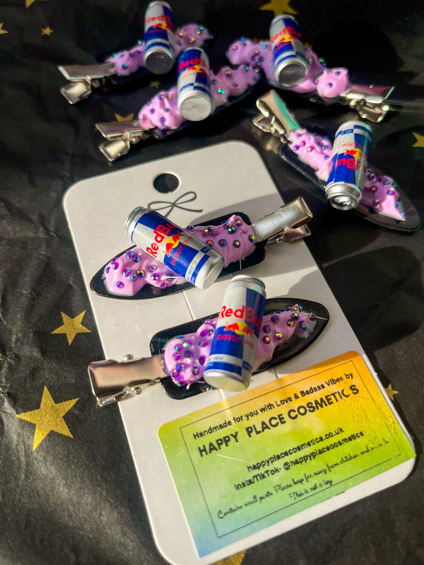 GRWM Handmade Hair Clips - Gives You Wings