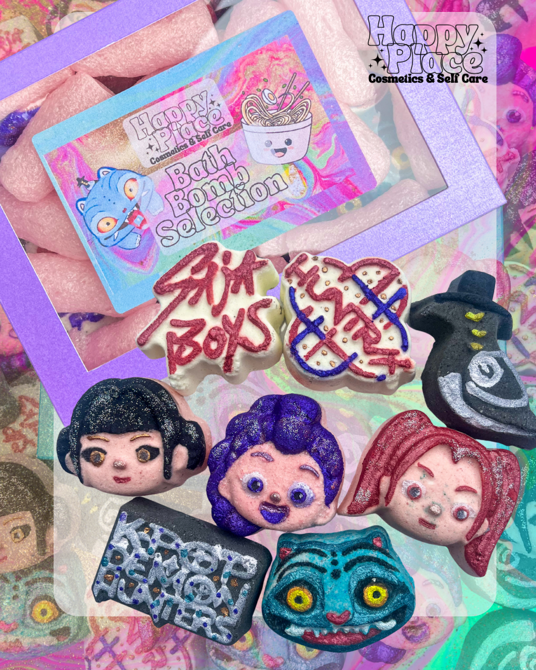 ‘Golden Idols’ Bath Bomb Selection