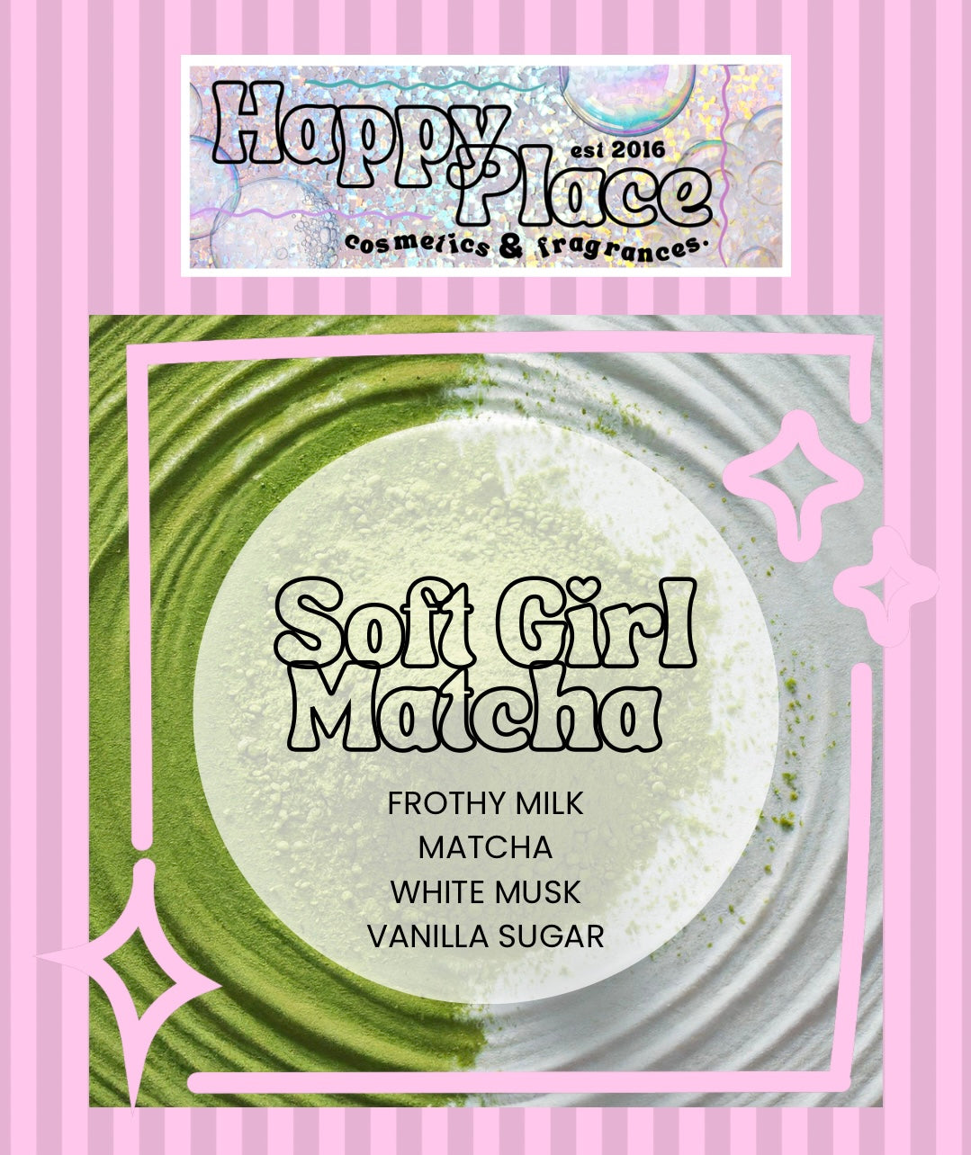 Soft Girl Matcha -Happy Place Fragrance- Eau De Parfum