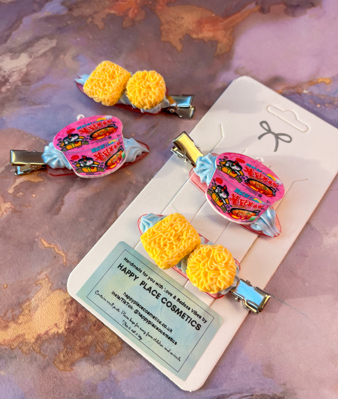 GRWM Handmade Hair Clips - tasteful noods