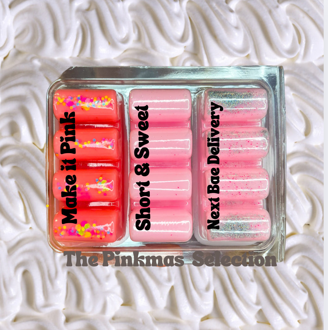 Step Into Pink Wax Trio