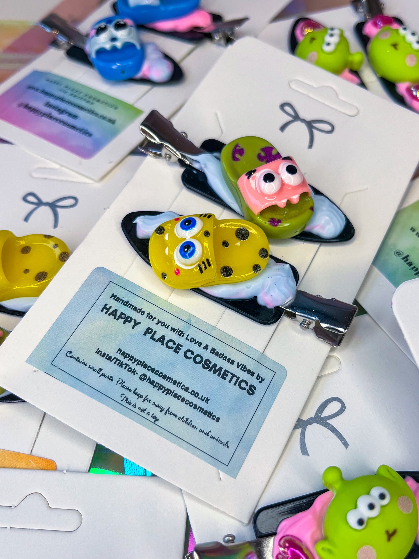 GRWM Handmade Hair Clips - Under The Sea Besties