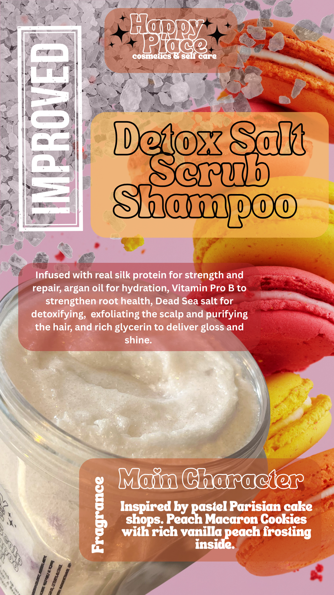 Detox Scalp & Hair Scrub Shampoo- Main Character