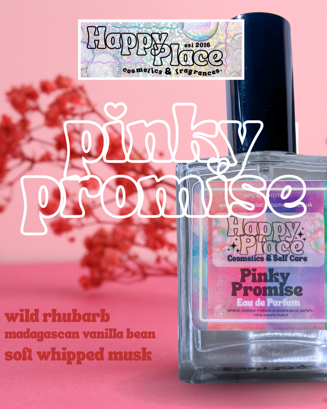 Pinky Promise- Happy Place Fragrance- Eau De Parfum