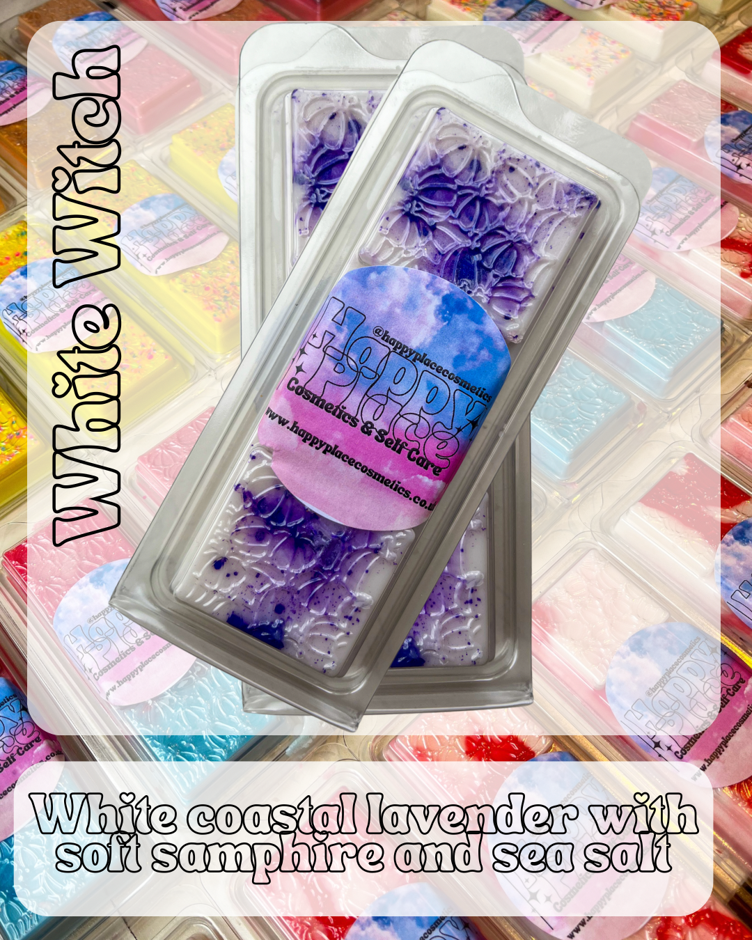 White Witch Wax Melt Bar 60g