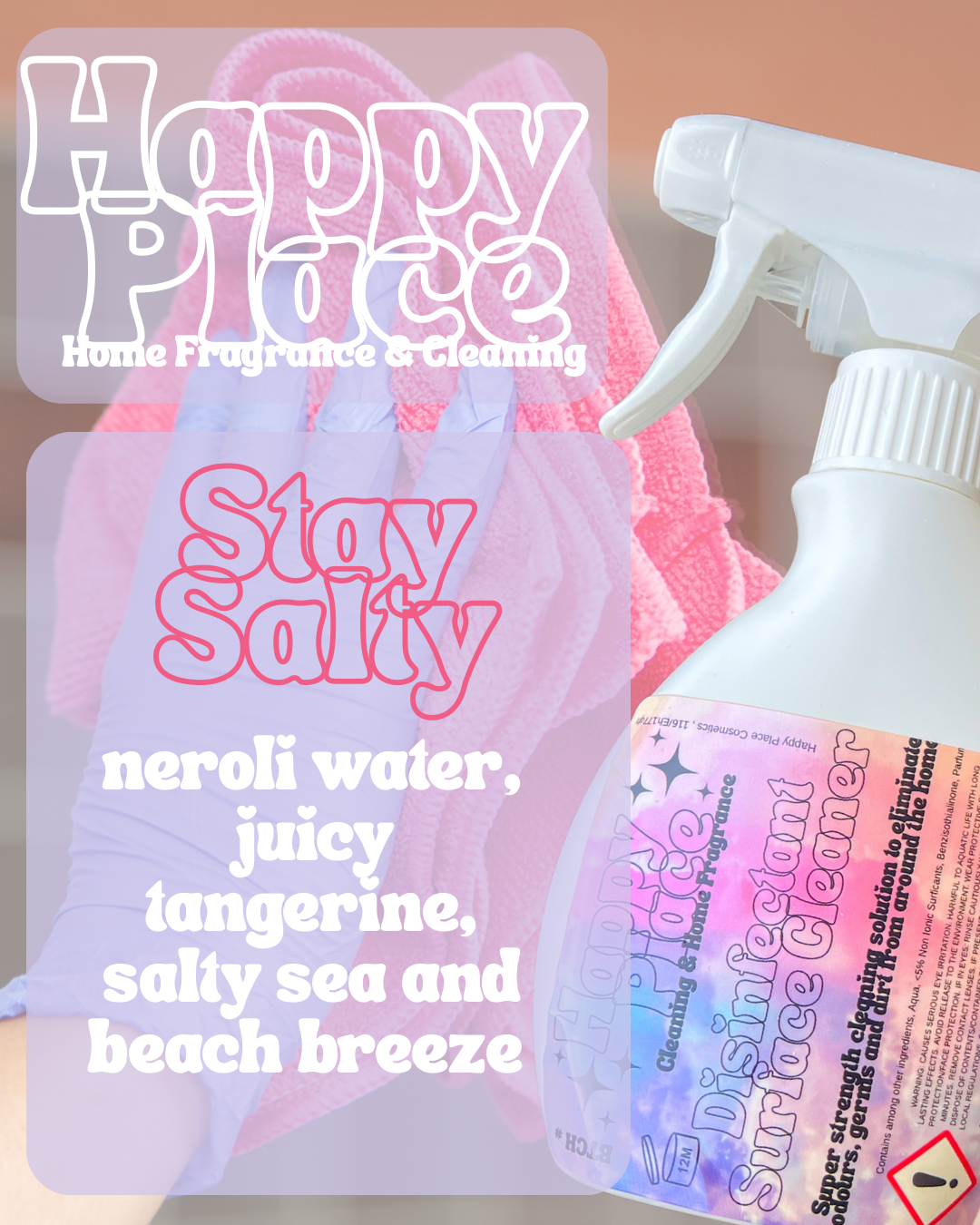 Disinfectant Surface Spray - ‘Stay Salty’