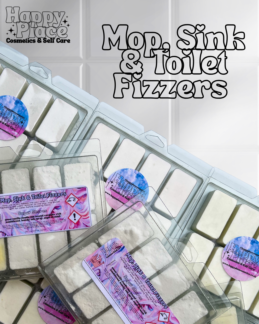 Mop, Sink & Bowl Fizzers ( Sugar Shores)