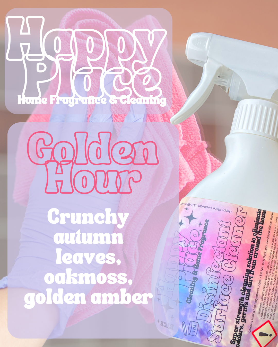 Disinfectant Surface Spray - ‘Golden Hour’