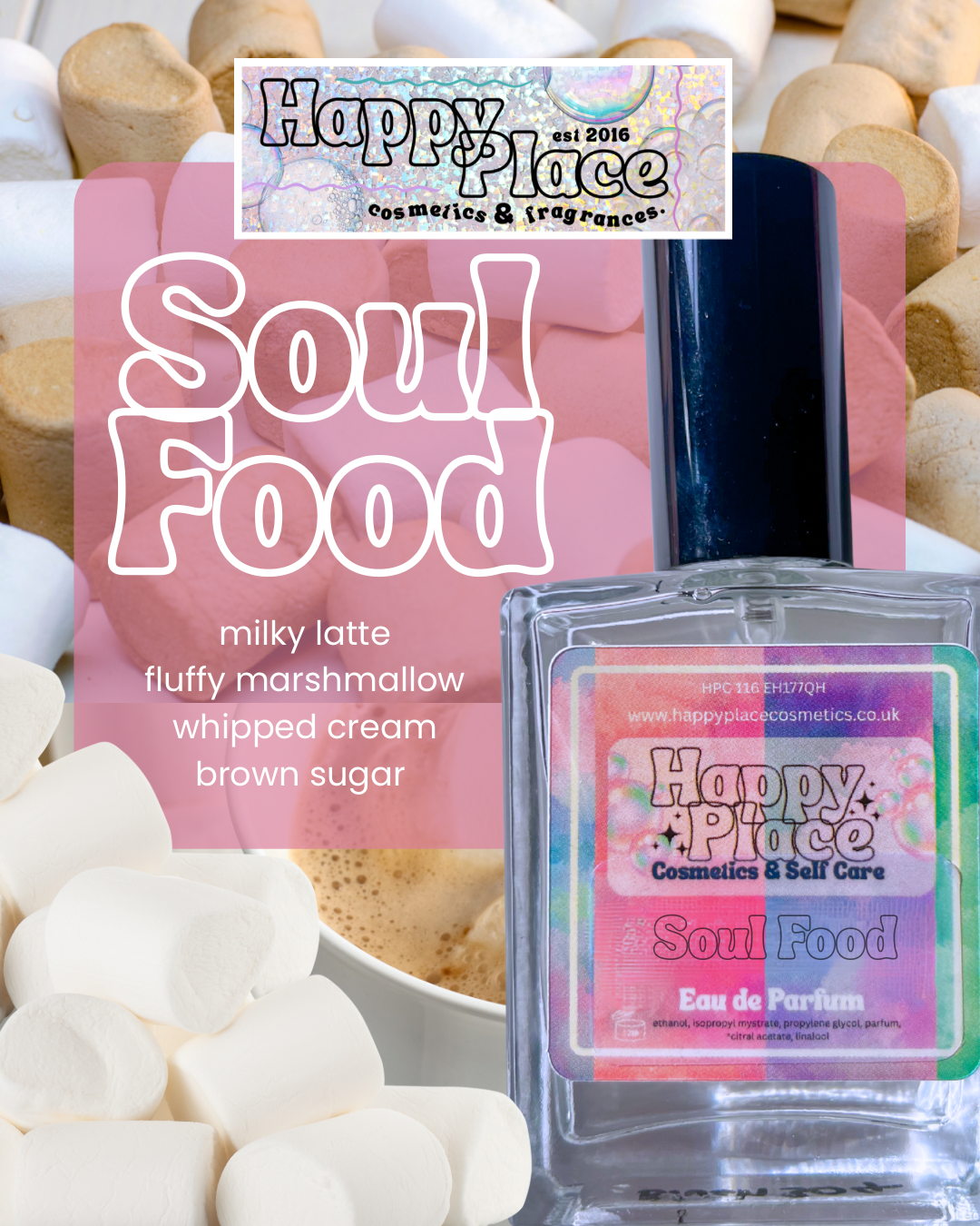Soul Food- Happy Place Fragrance- Eau De Parfum