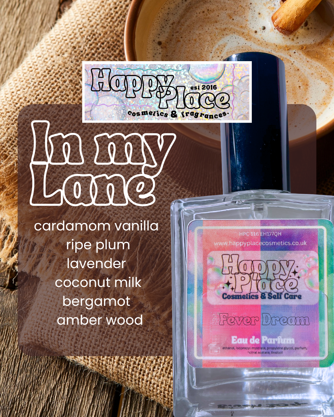 In my Lane- Happy Place Fragrance- Eau De Parfum