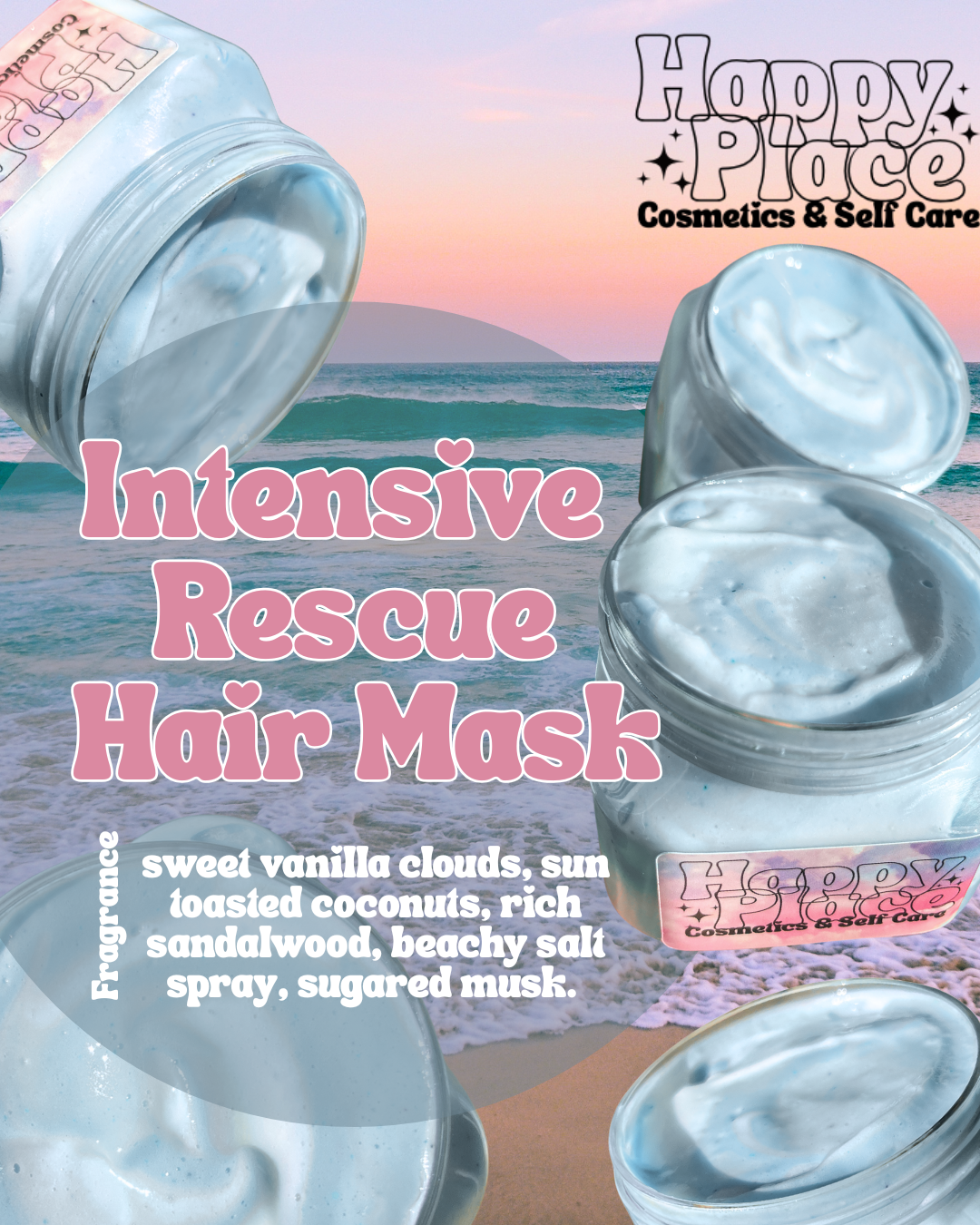 Intensive Rescue Hair Mask - ‘Sugar Shores’