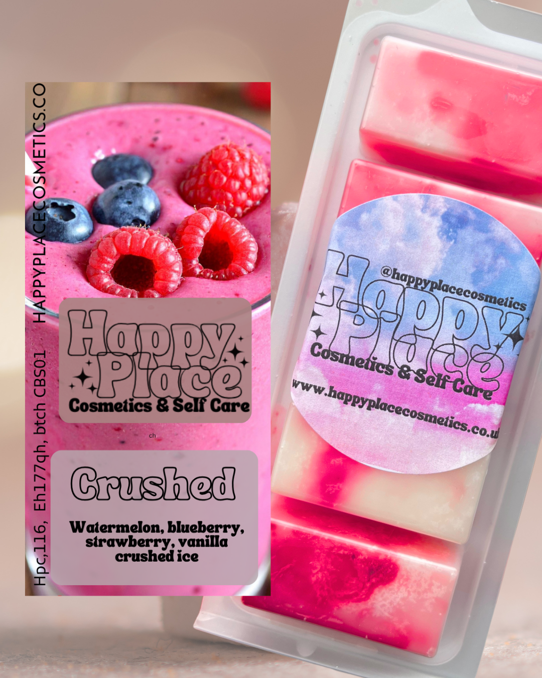 ‘Crushed’ Wax Melts 60g