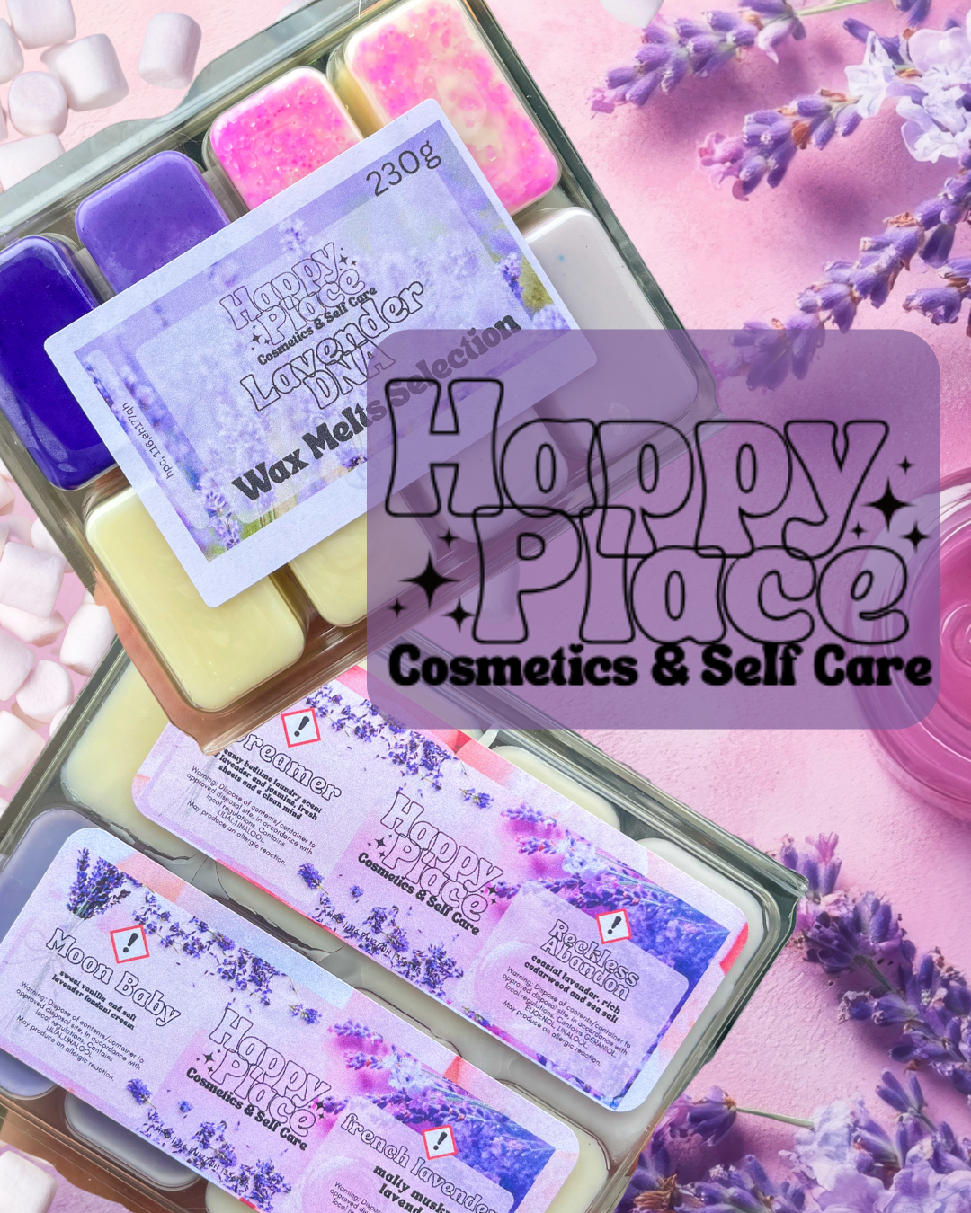 The Lavender DNA Wax Melt Collection 230g