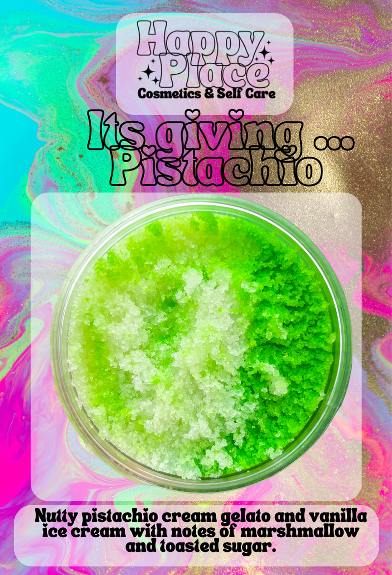 ‘Its Giving Pistachio’ Body Scrub