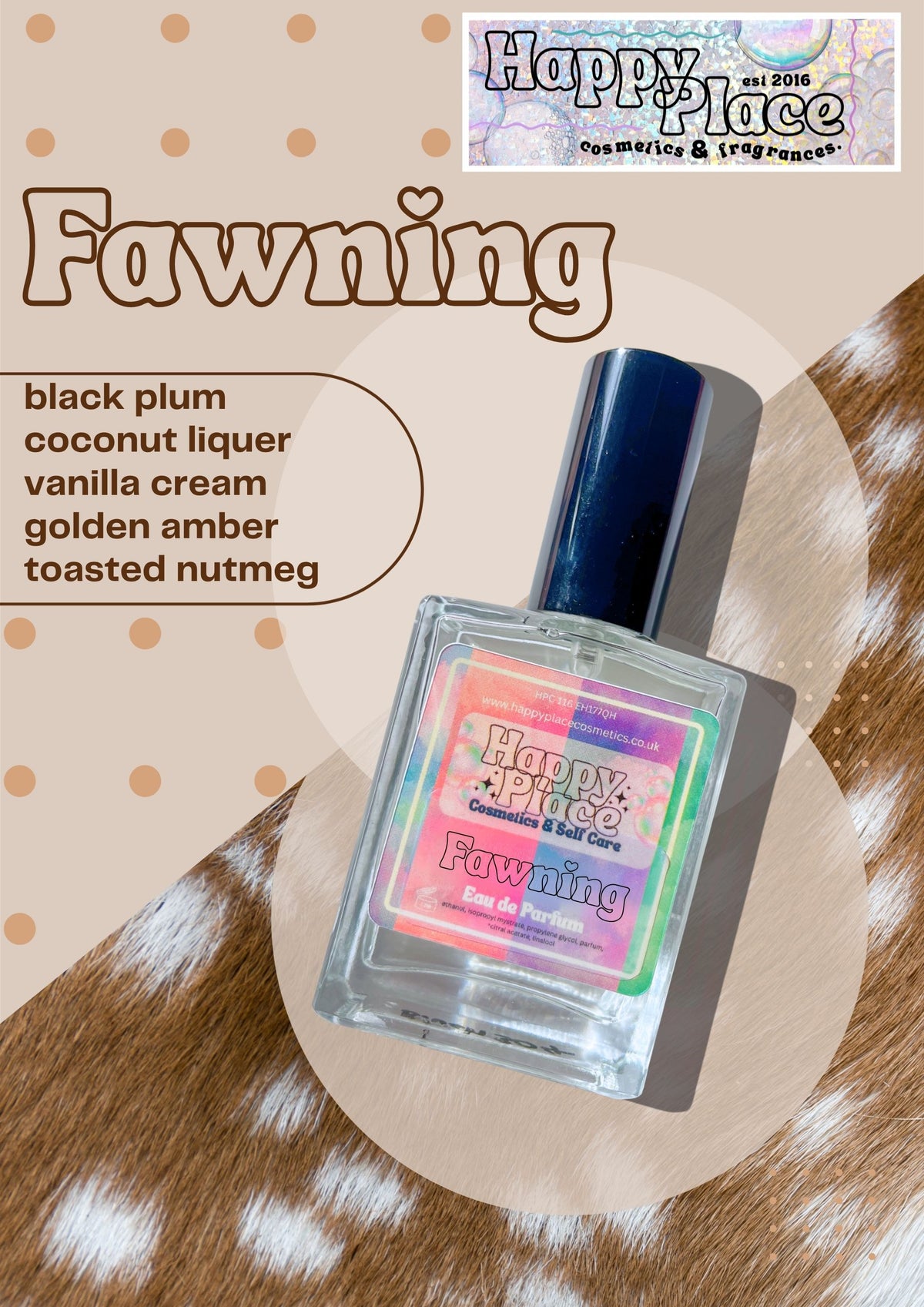 Fawning - Happy Place Fragrance- Eau De Parfum