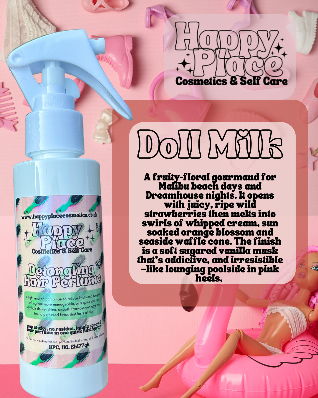 Doll Milk’- Detangling Hair Perfume
