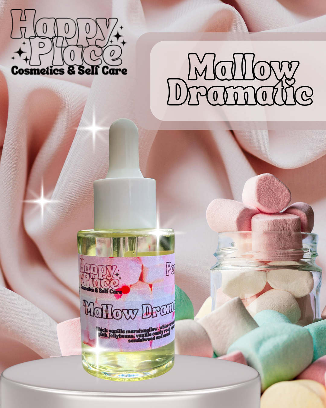 30ml Mallow Dramatic- Eau Perfume Oil