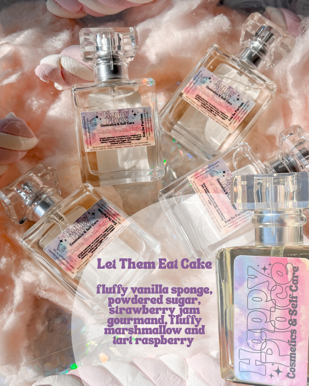 ‘Let Them Eat Cake’ Happy Place Fragrance- Eau De Parfum