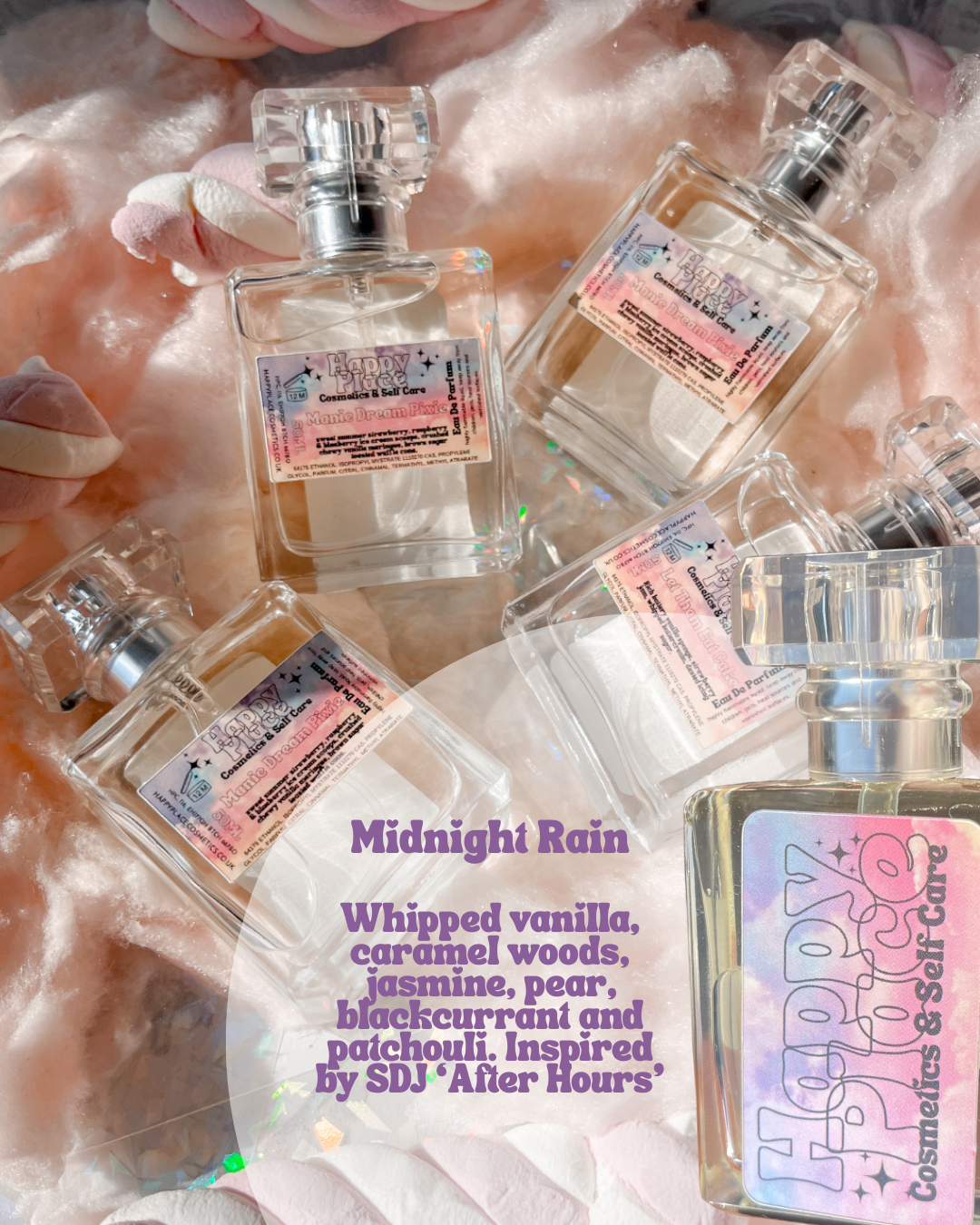‘Midnight Rain’ Happy Place Fragrance- Eau De Parfum