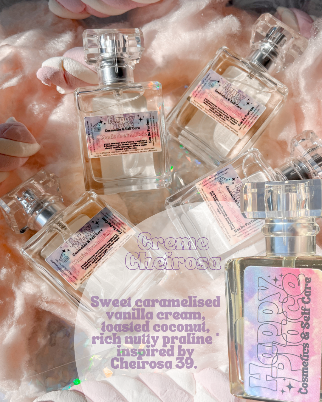 50ml ‘Creme Cheirosa’ Happy Place Fragrance- Eau De Parfum