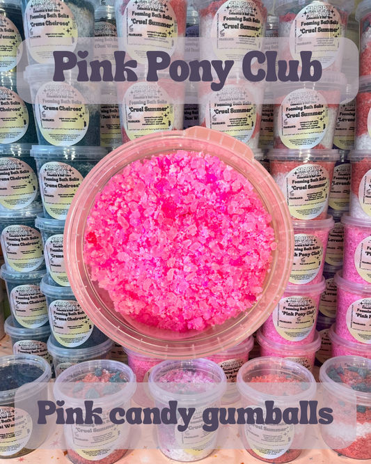 Pink Pony Club Foaming Crystal Bath Salts