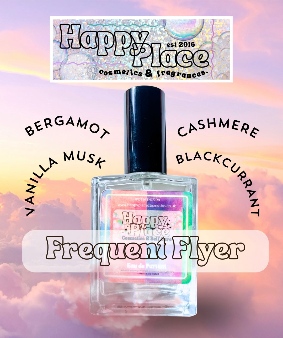 Frequent Flyer  -Happy Place Fragrance- Eau De Parfum