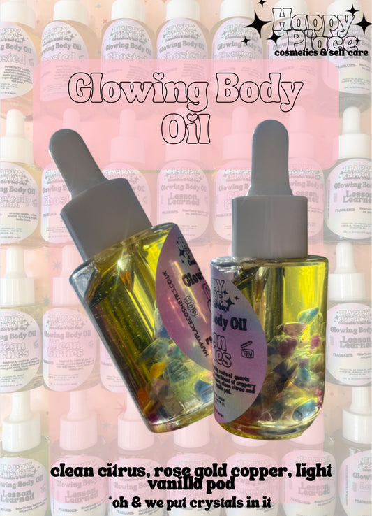 ‘Clean Girlies’ Glowing Body Oil