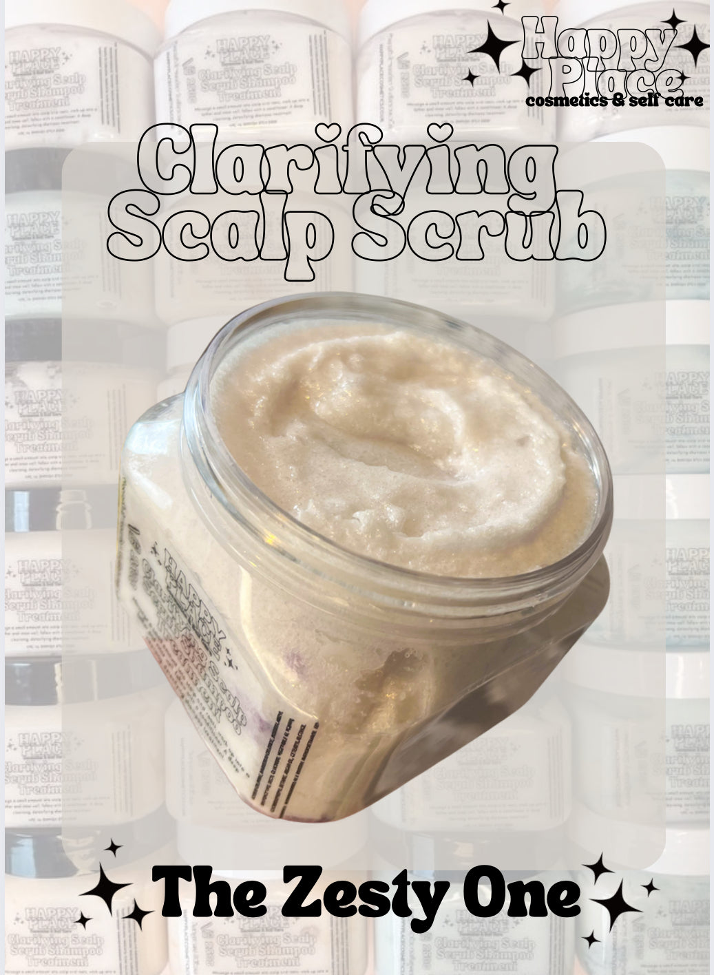 Clarifying Scalp & Hair Scrub- The Zesty One