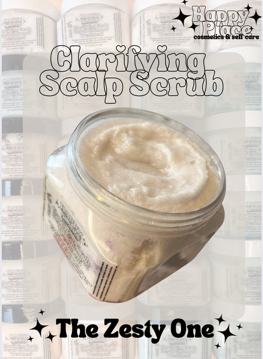 Clarifying Scalp & Hair Scrub- The Zesty One
