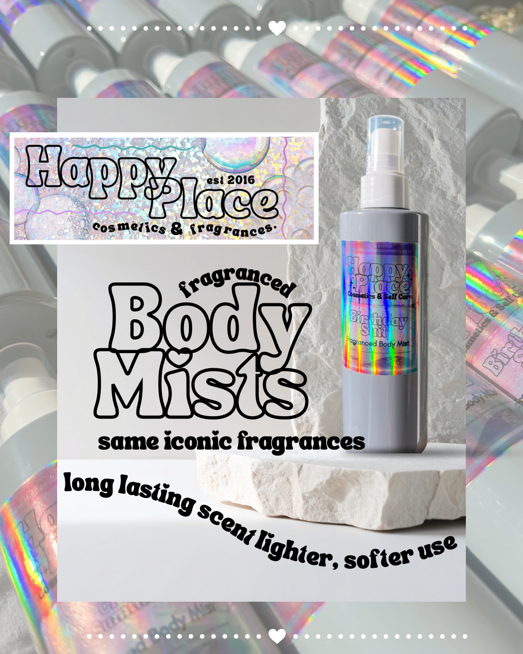 Body Mists 250ml