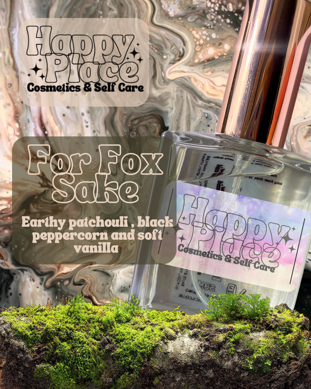‘For Fox Sake’ Happy Place Fragrance- Eau De Parfum