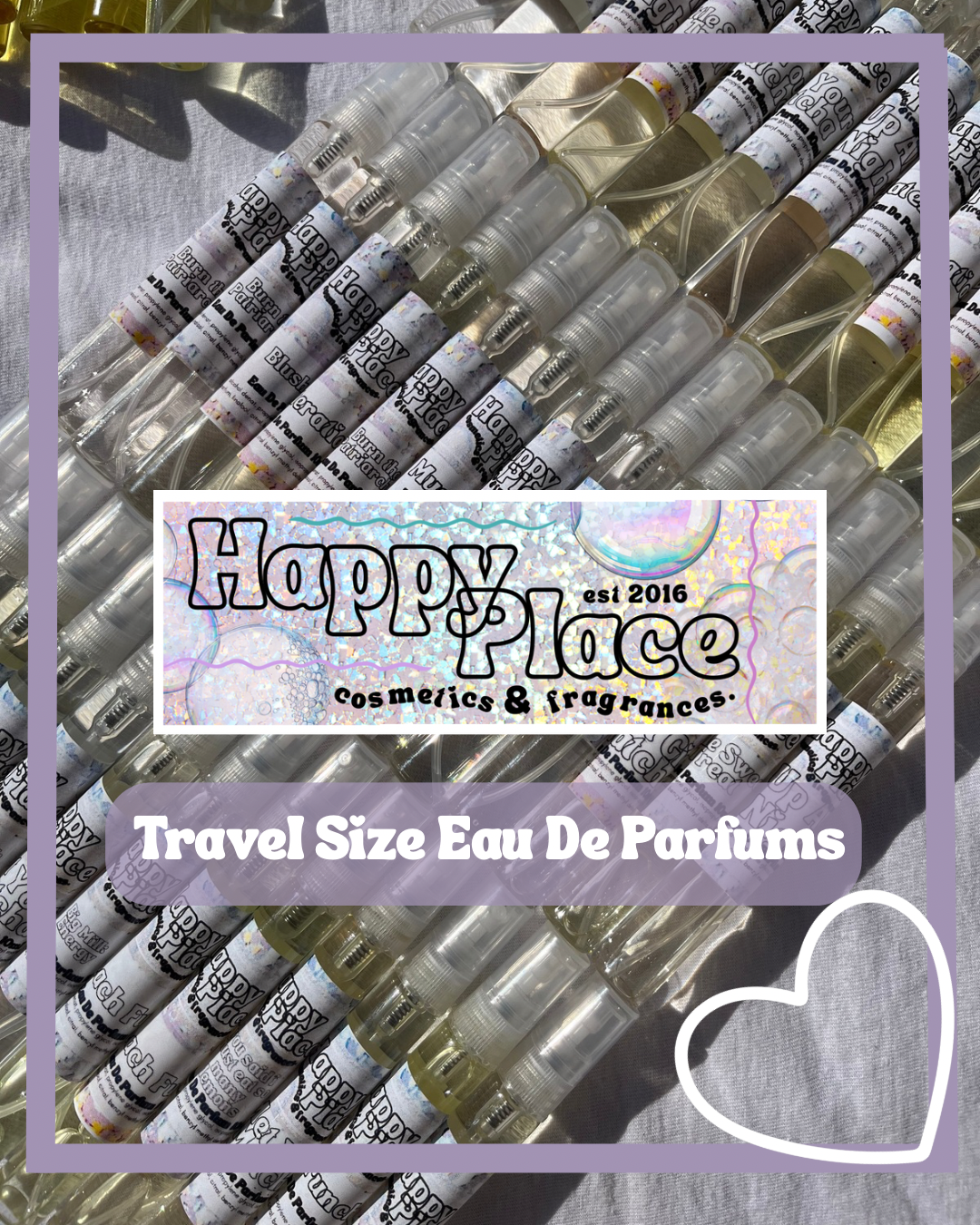 10ml Eau De Parfum - Mini Perfumes (all scents)