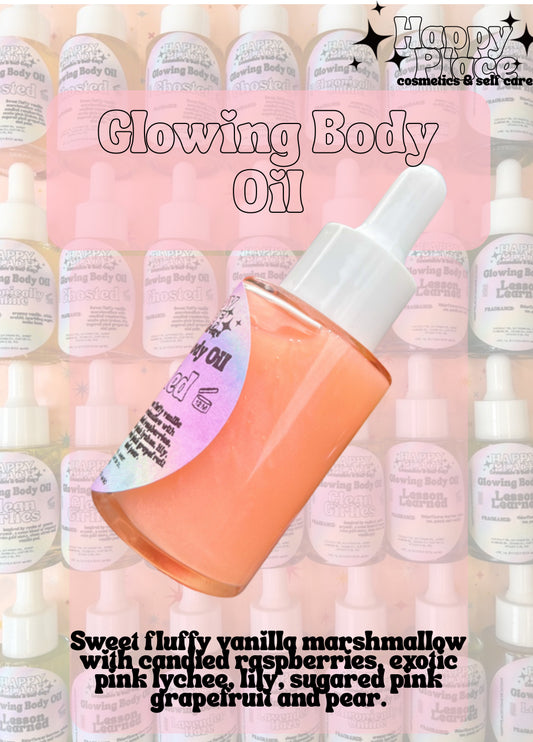 ‘Ghosted’ Glowing Body Oil