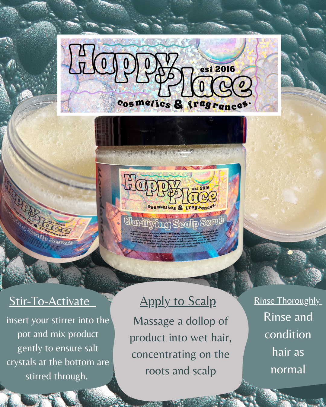 Clarifying Scalp Scrub Shampoo