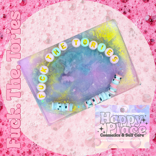 ‘F The Tories’ Glycerin Soap Bar