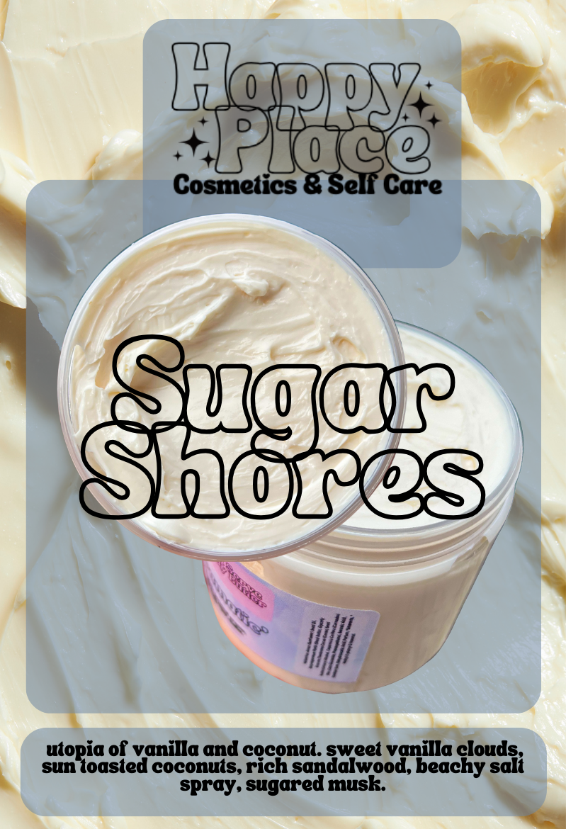 Large Soft Serve Body Butter- ‘Sugar Shores’