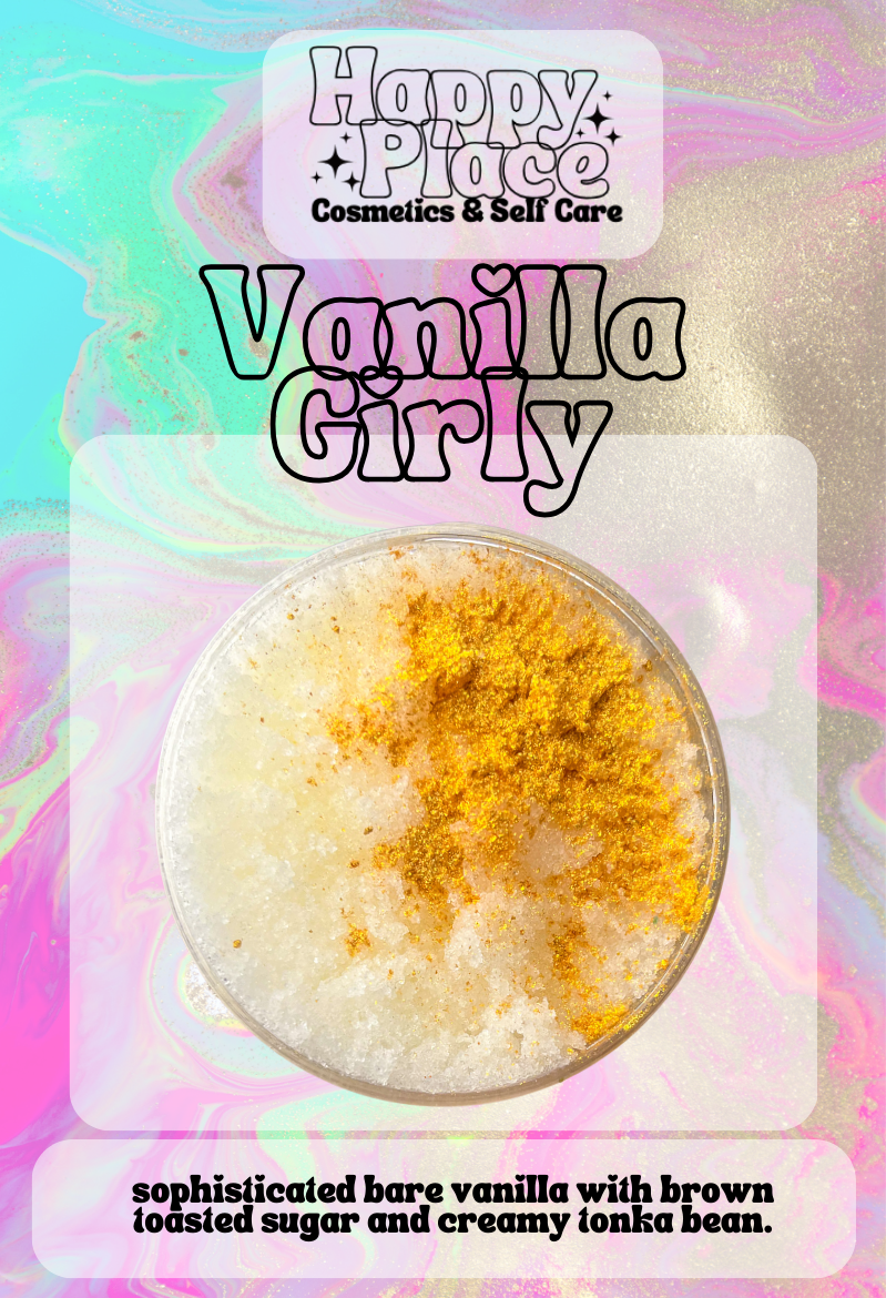 ‘Vanilla Girly.’ Body Scrub