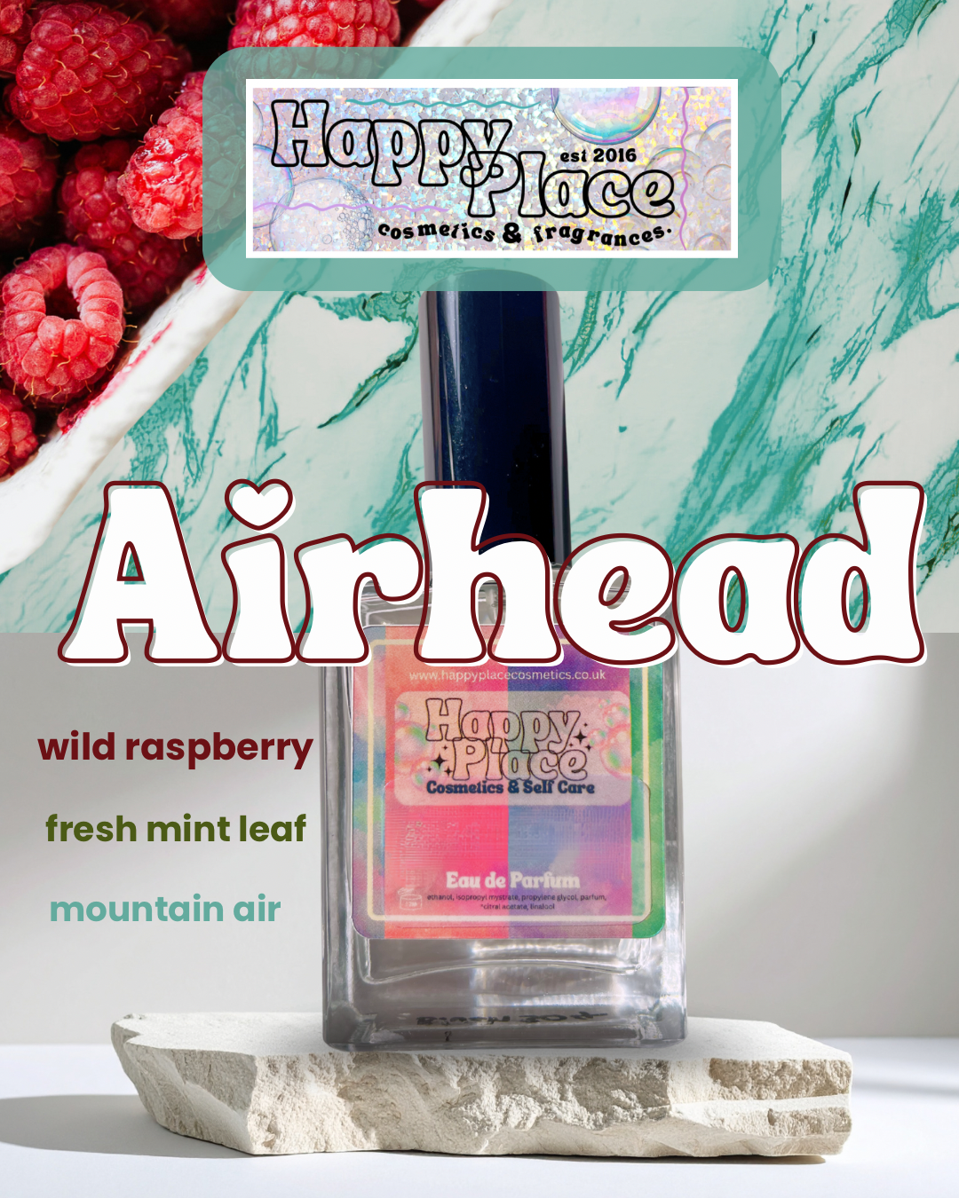 ‘Airhead’ Happy Place Fragrance- Eau De Parfum