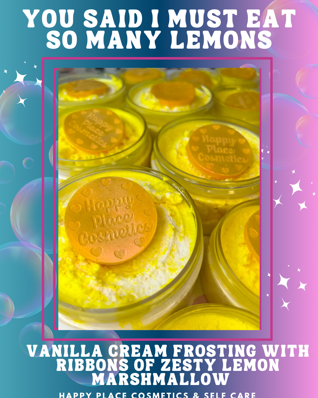 You Said I Must Eat So Many Lemons Whipped Soap