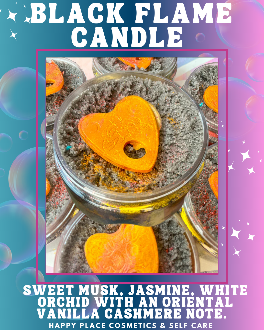 Black Flame Candle Body Scrub