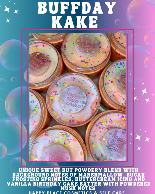 Buffday Kake Body Scrub