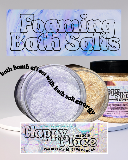 Foaming Crystal Bath Salts 300g