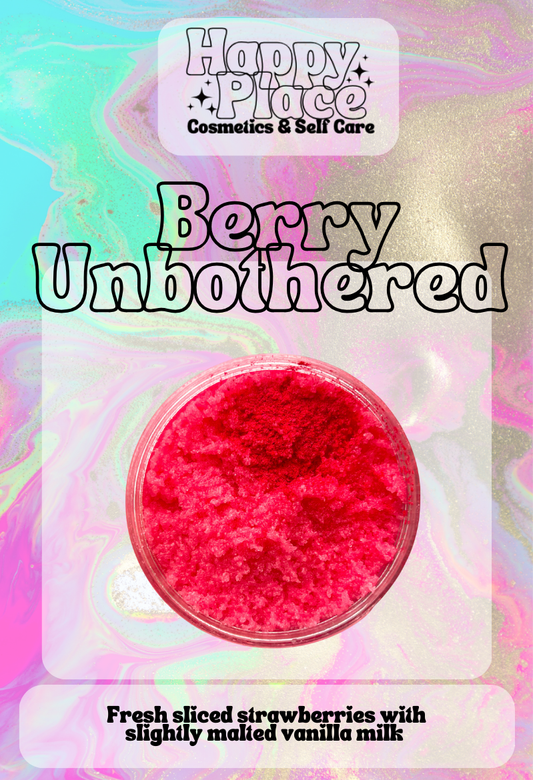‘Berry Unbothered.’ Body Scrub
