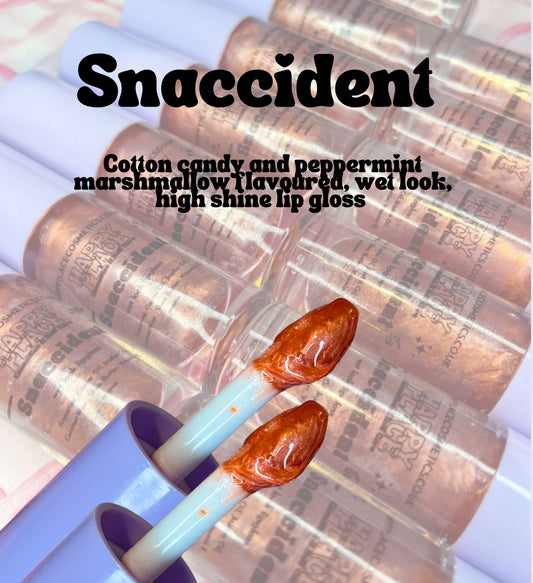 Wet Look Lip Gloss  ‘Snaccident’