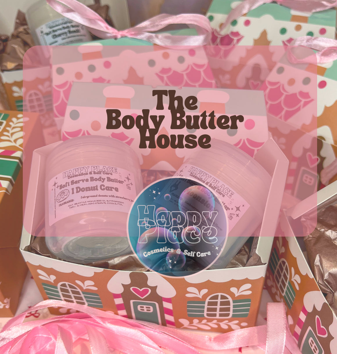 Gingerbread House Mini Surprise Box (Body Butter Edition)