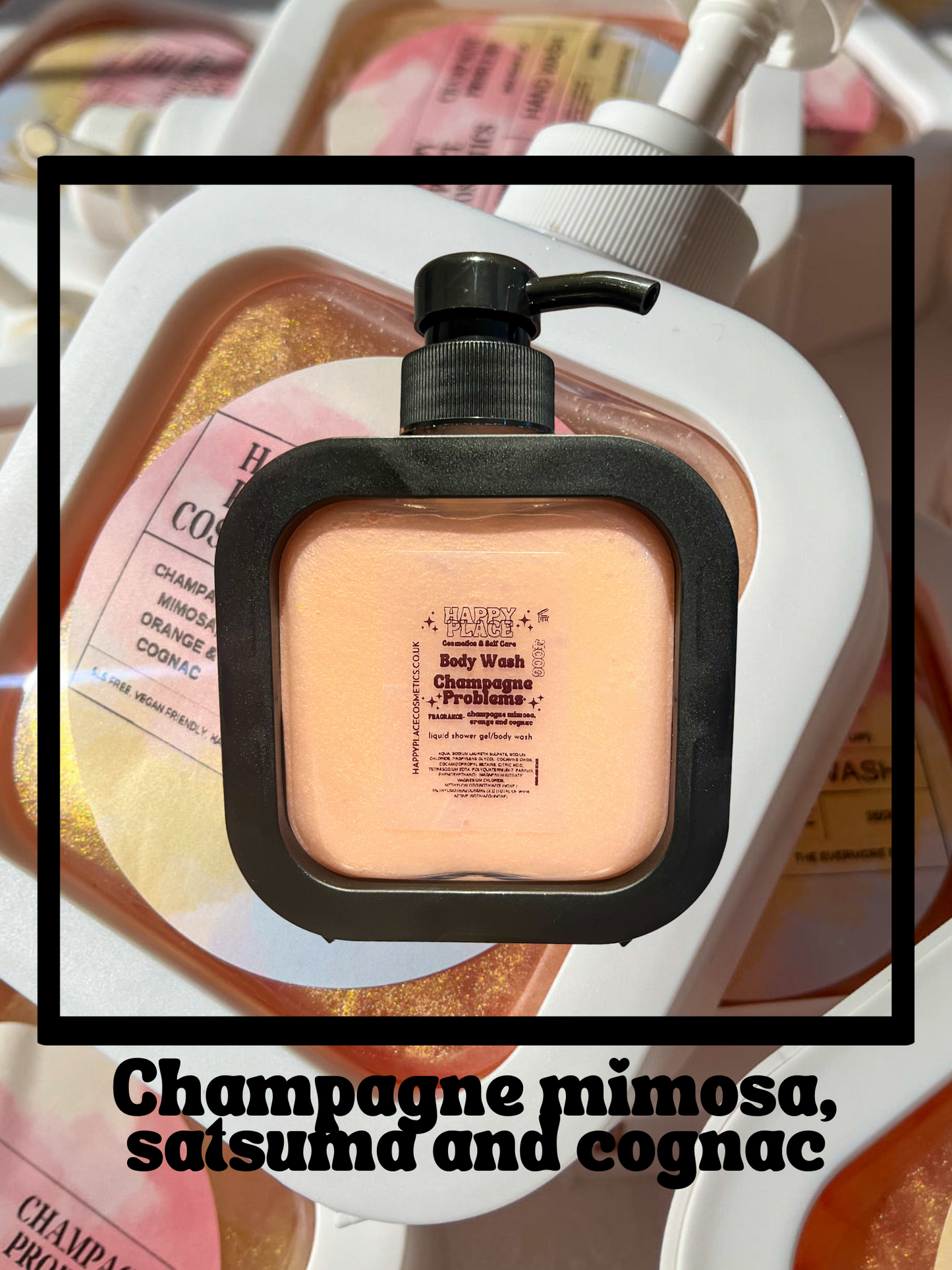 *Large* Champagne Problems Body Wash