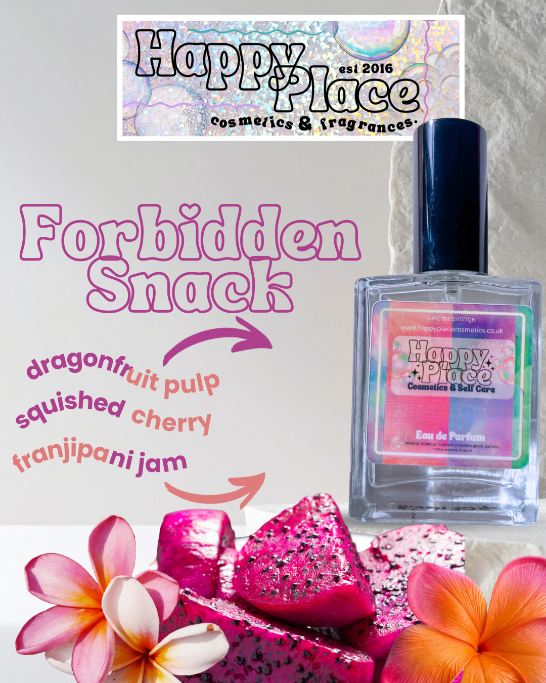 ‘Forbidden Snack’ Happy Place Fragrance- Eau De Parfum