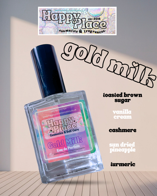 ‘Gold Milk’ Happy Place Fragrance- Eau De Parfum