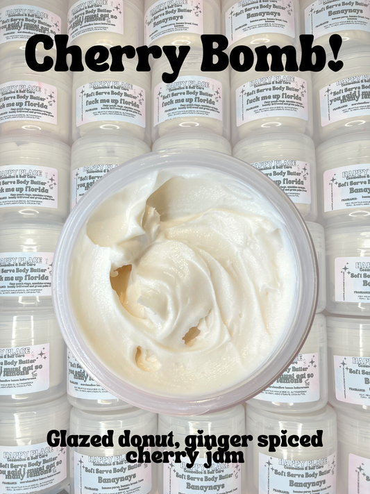 80g Soft Serve Body Butter- ‘Cherry Bomb!’’